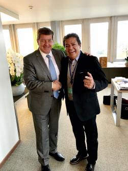 Gerardo Martinez se reunió con Guy Ryder