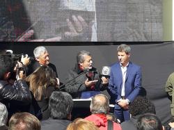 GERARDO MARTINEZ, JUNTO AL GOBERNADOR SERGIO UÑAC, INAUGURÓ UN NUEVO CENTRO DE FORMACIÓN PROFESIONAL DE LA UOCRA EN SAN JUAN