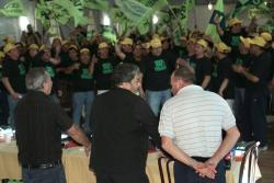 Trade Union meeting at La Cumbre, Córdoba