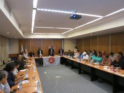 UOCRA recibió a la Internacional de la Construcción y la Madera - ICM