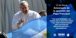 Aniversario de la asunción del Papa Francisco
