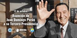 Asume Juan Domingo Perón su tercera presidencia