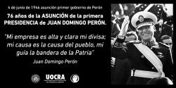 Asunción primer gobierno de Perón