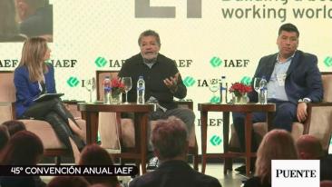 Gerardo Martínez en la Convención Anual del IAEF