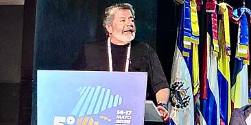 Gerardo Martínez expuso en el 5 Congreso de la Central Sindical de las Américas