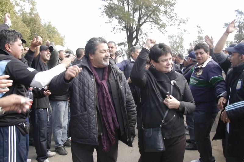 Gerardo Martinez: Sharan Burrow y Gerardo MartÃ­nez