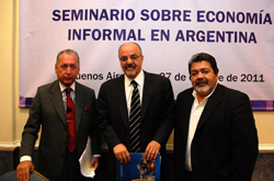 Gerardo Martínez expuso en el Seminario de Economía Informal