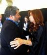 LA PRESIDENTA CRISTINA FERNANDEZ DE KIRCHNER RECIBIÓ A LA DELEGACIÓN SINDICAL DEL L20 QUE SESIONA EN MÉXICO