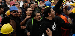 Mega Asamblea en el Obrador Norte de la Línea H de Subtes